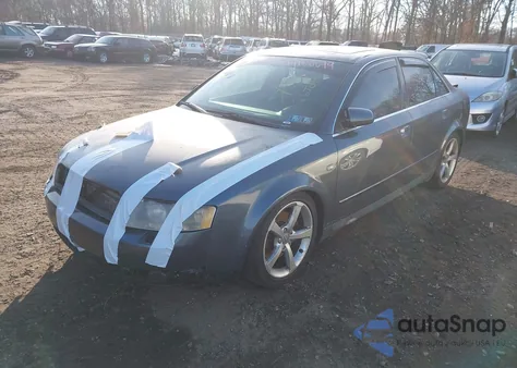 2003 Audi A4 3.0 z USA, uszkodzony, nr VIN WAULT68EX3A302303